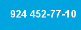924 452-77-10